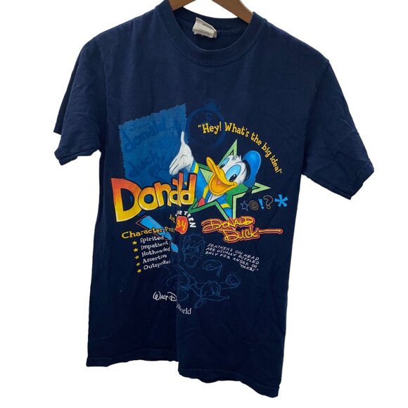 Tops - Vintage Disney World Small Donald Duck T-Shirt